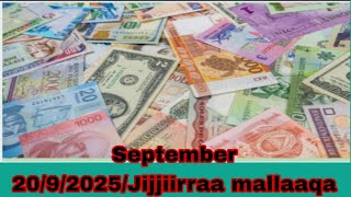 September 20/9/2025/Olmaan Sharafa mallaaqa Guyyaan Hardhaa Ittin Olee Kana Fakkaata.