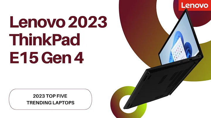 联想2023最新款ThinkPad E15 Gen4笔记本电脑：AMD Ryzen 5 5625U处理器和AMD Radeon显卡