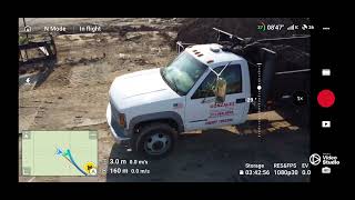 Flying over construction #dji #flymorecombo #construction #trending #drone 
