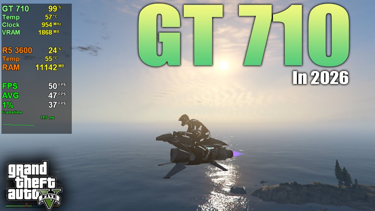 Лучшие настройки GTA V для слабых ПК в 2026 году | TheSomnathOP