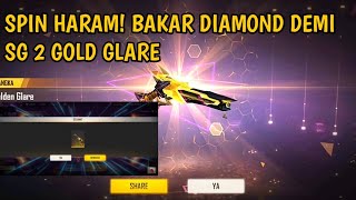 SPIN SG 2 M1887 TERBARU GOLD GLARE LANGSUNG DAPET 5 BATU TOTAL 2000DM