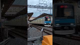 東武野田線 60000系 逆井駅を通過する急行柏行き 2024年4月4日に撮影