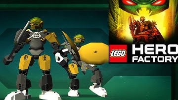 LEGO Hero Factory Brain Attack Rocka Vs Rocka