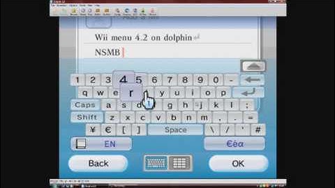 Wii Menu on Dolphin, With Wii Disc Channel Working!