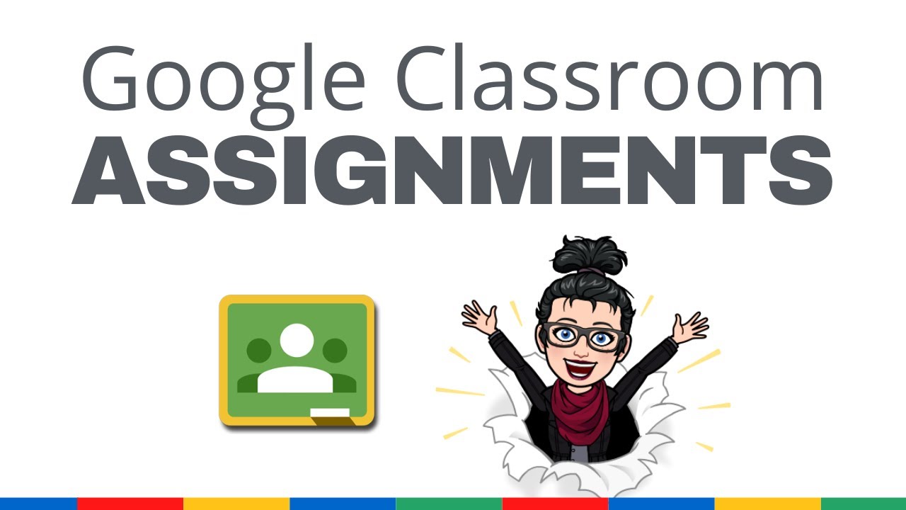 how to create an assignment in google classroom