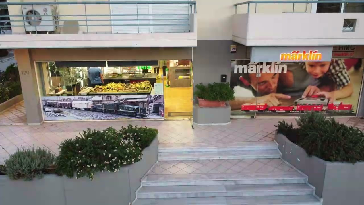 HMC presents Märklin Flagstore in Athens, Greece