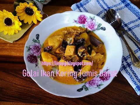 Gulai Ikan Kering Tumis Darat - YouTube