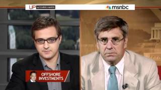 Stephen Moore nukes MSNBC Chris Hayes on rich liberals wanting to pay higher taxes (7/8/12)