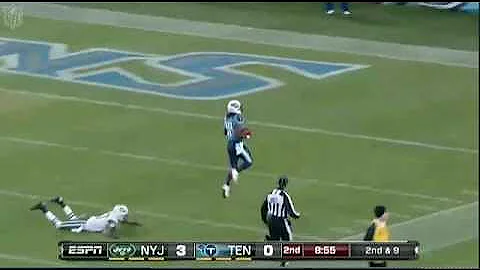 Go, Johnson, go! Chris Johnson 94 Yard TD