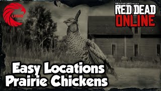 Prairie Chickens RDR2 Online Locations - Red Dead Online Prairie Chickens Location Guide