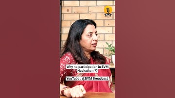Why no participation in EVM Hackathon ?? : https://youtu.be/twR8NMcz3Qg?si=5cn_fVeM_fXX9zmP