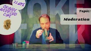 Orange Wedding Cake strain review with talk about Moderation