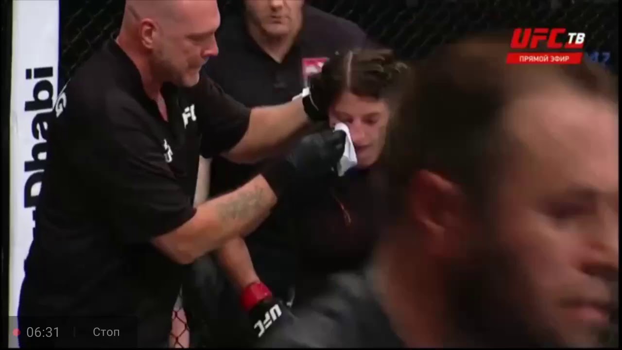 ufc242 Liana Jojua VS Sarah Moras полный бой