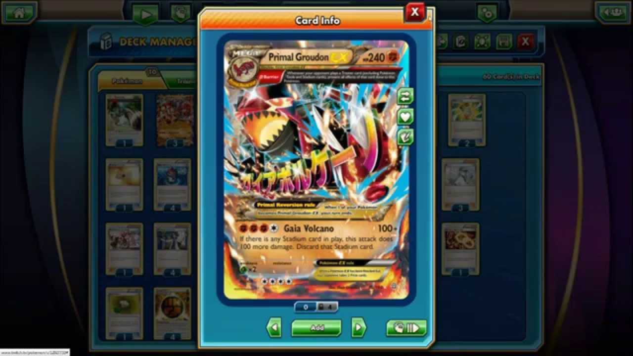 Pokemon TCG Kenny Briton Primal Kyogre - Master Division Deck Review by Pooka!