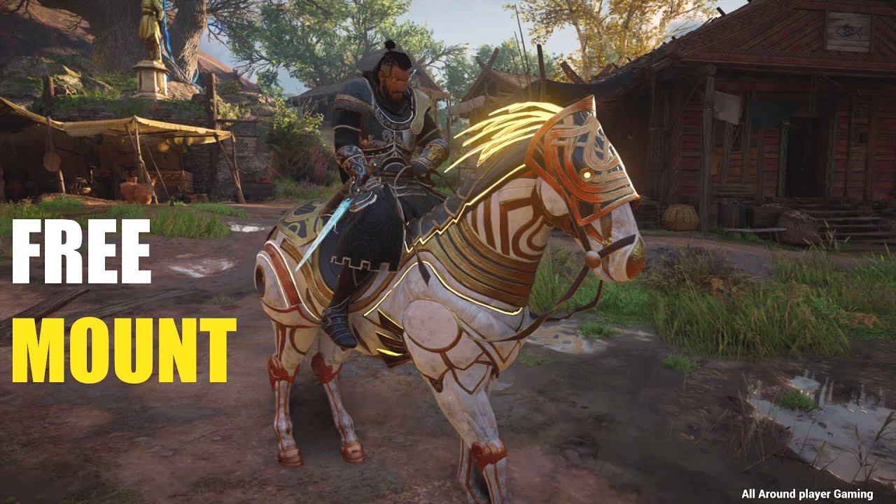 Assassins Creed Valhalla FREE ARVAKR Mount ( EPIC HORSE ) PS5 60 FPS Knight ISU Pack YouTube