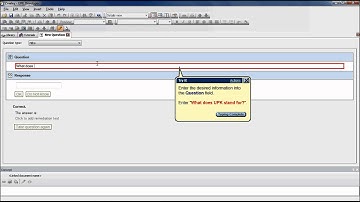 How to Enhance Content with Fill In Questions in Oracle UPK Developer - UPK Videos
