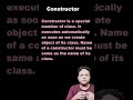 constructor।। constructor in C++।। OOPS।। class।। हिन्दी में C++।। हिन्दी में कोडिंग।। #shortsfeed