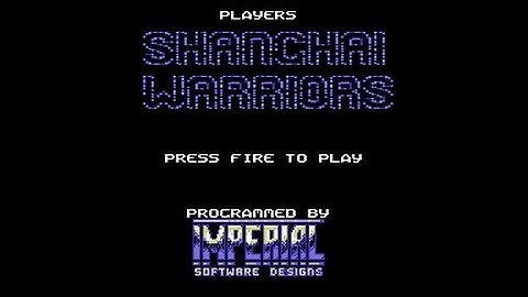 Shanghai Warriors Review for the Commodore 64 by John Gage
