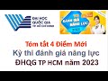 4 Điểm mới trong kỳ thi đánh giá năng lực ĐHQG TP HCM 2023