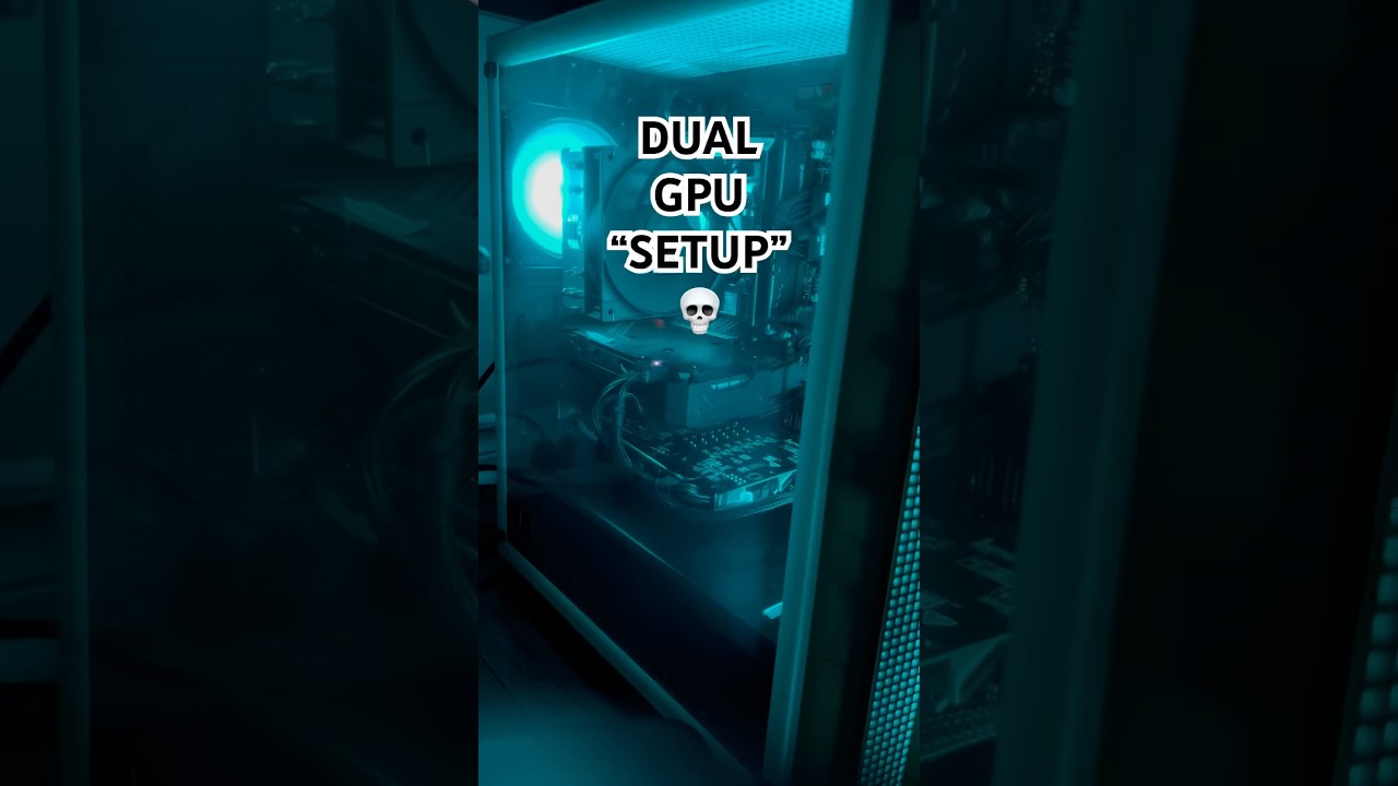 Worst Dual GPU Setup Ever 