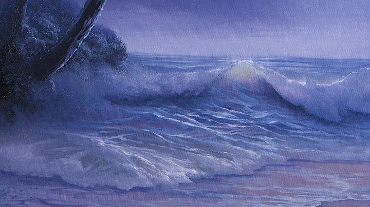 Tropical Moonlit Coast - Seascape Painting