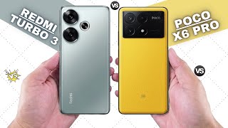 Redmi Turbo 3 Vs Poco X6 Pro