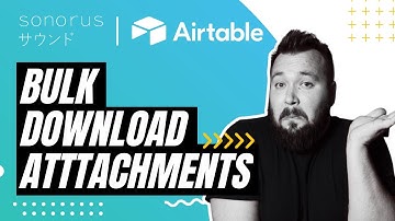 Airtable Expert: Download all your attachments with 1 click.. #airtable #make
