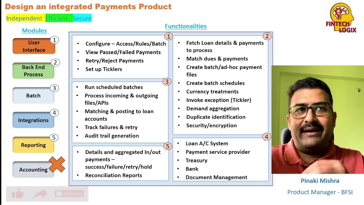 Design an integrated payments System || Technology