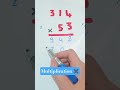 multiplication ❌✅📝 #maths #shortsyoutube #shorts
