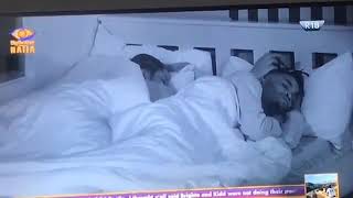 #BBNaija: Viral video of Laycon and Dorathy sleeping on same bed stirs reaction