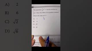 A little hard SAT question. #maths #sathacks #foryou