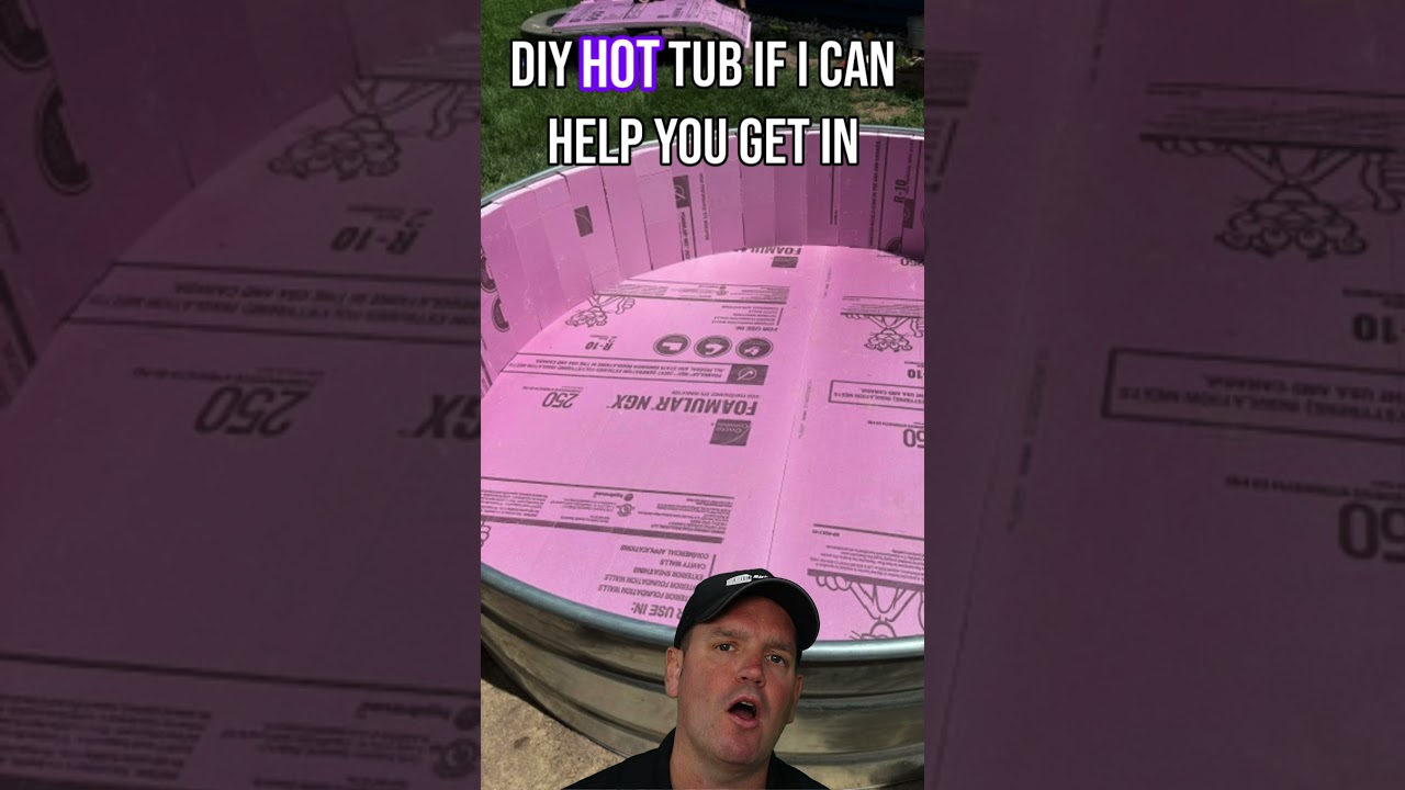 ⁣Stock Tank Surprise: From Farm to Fabulous DIY Hot Tub (This Ain't Your Grandpa's Watering Hole!)