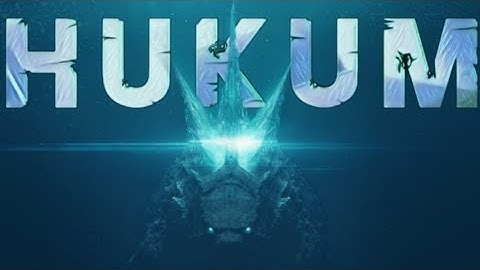 Godzilla ka Hukum |MonsterVerse Mashup |Godzilla Hukum Version #godzilla#hukum#jailer#godzillavskong