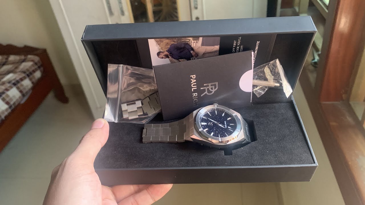 Paul rich stardust unboxing - YouTube