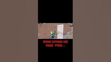 BGMI GIVING ME FAKE PING ...#bgmi #comptitive #pubg #bgmishorts #battlegroundsmobileindia