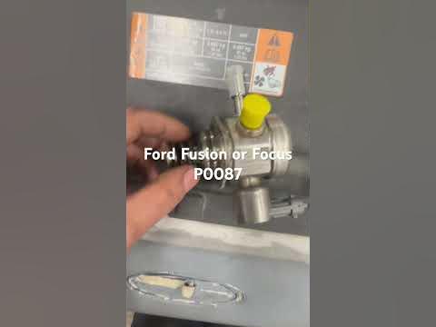 Check Engine Light p0087 Ford Fusion Or Focus - YouTube