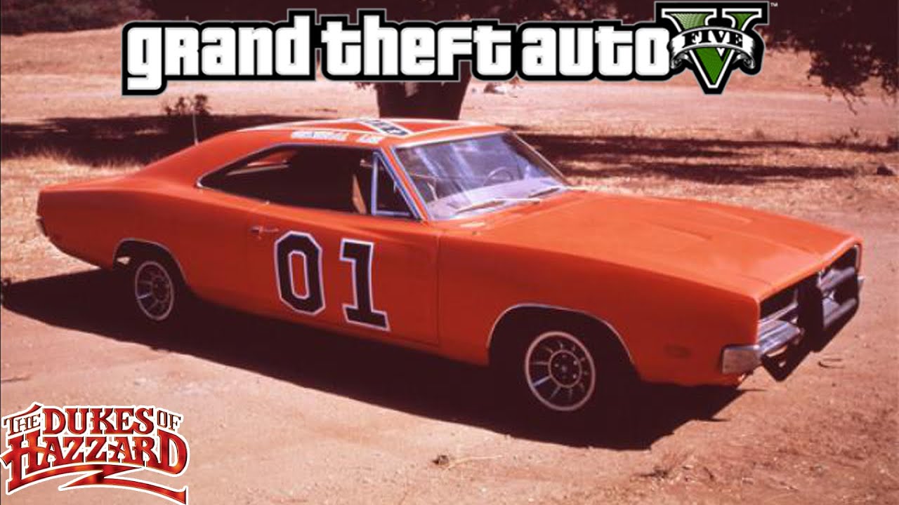 GTA 5 Dukes of Hazzard "General Lee" Charger (Dukes) Movie Car Build