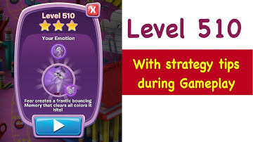 Inside Out Thought Bubbles Level 510 Tips and Strategy Gameplay Walkthrough No Boosters
