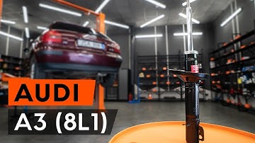 Wie AUDI A3 1 (8L1) Stoßdämpfer hinten wechseln [TUTORIAL AUTODOC]
