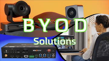 Bring Your Own Device (BYOD) Solutions for Offices & Video Conferencing using BZBGEAR Equipment!