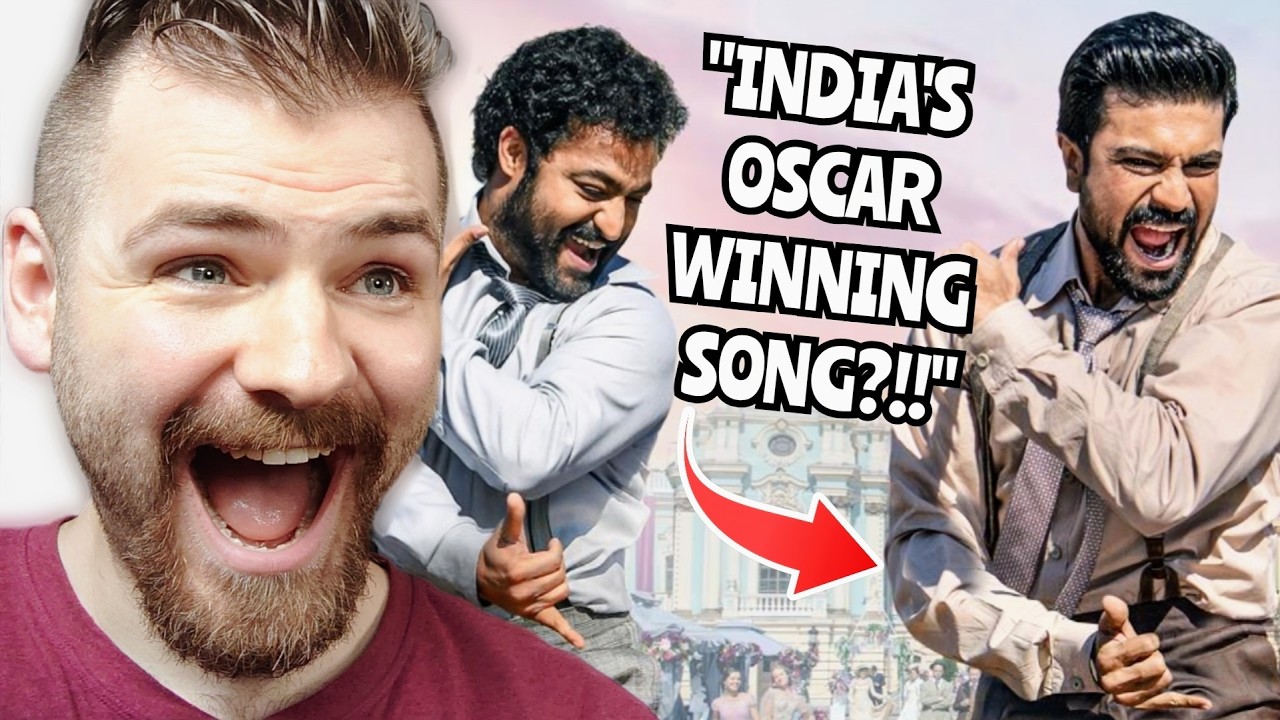 REACTING to Naatu Naatu Full Video Song (Telugu) | RRR | NTR | Ram Charan | SS Rajamouli | REACTION!