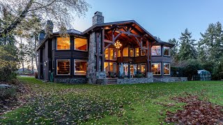 $5,000,000 OCEANFRONT MANSION | Luxury Vancouver Island Real Estate