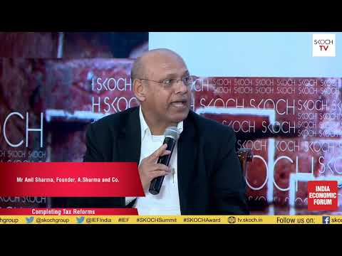 Anil Sharma at the SKOCH Summit: India Economic Forum