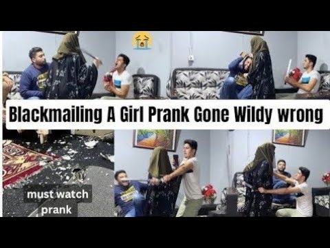 Blackmailing a Girl Prank On Wife Gone Wrong 😂 @sulyamworld