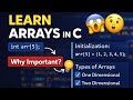 C Language Arrays Tutorial | Syntax, Example &amp; Types Explained