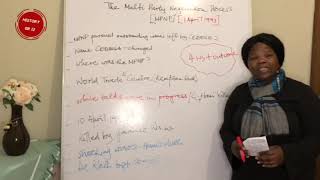 Lesson 12 - The Multi Party Negotiation process