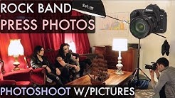 Rock Band Press Shots (Music Photography Photoshoot)  - Durasi: 3:43. 