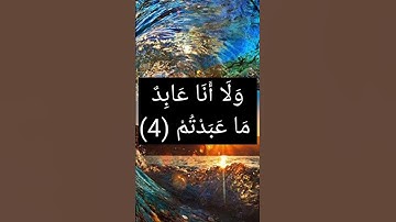 سورة الكافرون - القارئ: إسلام صبحي