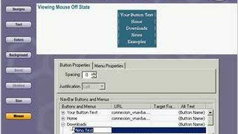 Xara Webstyle -navbars