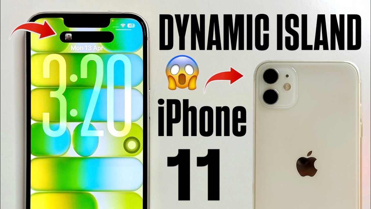 iOS 26 iPhone 11 Dynamic Island - How to Use Real Dynamic Island on ...